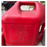 Set of 3 Gasoline Fuel Cans - Assorted Sizes and Styles