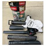 Toro Electric Super Blower Vac Model 51587 with Attachments and Bag