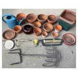 Garden Tool and Planter Collection