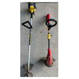 McCulloch MAC 60 Gas Trimmer and Homelite 13in Electric Trimmer Set