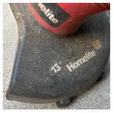 McCulloch MAC 60 Gas Trimmer and Homelite 13in Electric Trimmer Set
