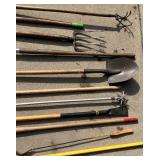 Collection of 11 Assorted Garden and Yard Tools