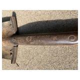 Vintage Drain Spade and Manual Post Hole Digger Set
