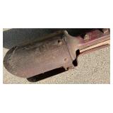 Vintage Drain Spade and Manual Post Hole Digger Set