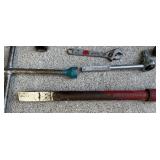 Assorted Hand Tools Lot with Tekton Impact Driver Set, Cross Wrenches, and More