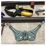 Collection of Assorted Clamps Woodworking and Metalworking