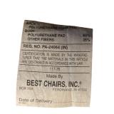 LL - Mission Style Wood and Leather Rocker