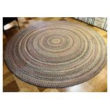 LL - Large 96-Inch Round Braided Area Rug