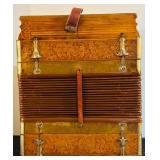 LL - Vintage Concertone German Accordion with Floral Detailing