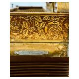 LL - Vintage Concertone German Accordion with Floral Detailing