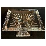 LL - Waterford Cut Crystal Square Footed Dish