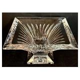 LL - Waterford Cut Crystal Square Footed Dish