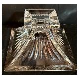 LL - Waterford Cut Crystal Square Footed Dish