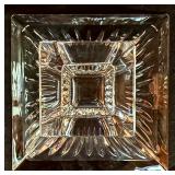 LL - Waterford Cut Crystal Square Footed Dish