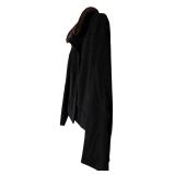 LL - Vintage Briny Marlin Mulberry Waist-Length Jacket with Fur Collar, Approx. Medium