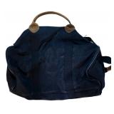 LL - Set of 2 Eddie Bauer Duffel Bags with Leather Accents