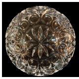 LL - Collection of Vintage Glass and Crystal Bowls, Creamer, and Basket