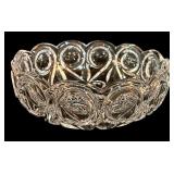 LL - Collection of Vintage Glass and Crystal Bowls, Creamer, and Basket