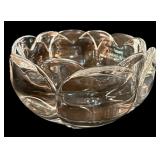 LL - Collection of Vintage Glass and Crystal Bowls, Creamer, and Basket