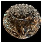 LL - Collection of Vintage Glass and Crystal Bowls, Creamer, and Basket