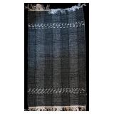 LL - Pottery Barn Towel Set, Black and White Rug, and Satin Napkins Bundle