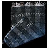 LL - Pottery Barn Towel Set, Black and White Rug, and Satin Napkins Bundle