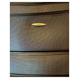 LL - Set of 2 Vintage Luggage Pieces Pierre Cardin and Samsonite