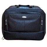 LL - Set of 2 Vintage Luggage Pieces Pierre Cardin and Samsonite