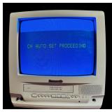 LL - Panasonic PV-C1332W 13-Inch CRT TV VCR Combo with FM Radio
