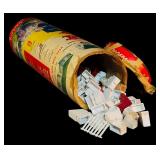 LL - Vintage Block City Plastic Building Set and Tinkertoy No. 146 Wooden Construction Set