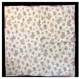 LL - Handmade Patchwork Baby Quilt with Floral and Pastel Blocks