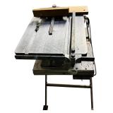 S - SCOT Half Horse Power Motor Table Saw on Folding Stand