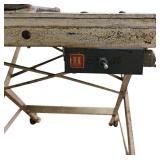 S - SCOT Half Horse Power Motor Table Saw on Folding Stand