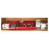 S - Assorted Hardware Collection with Drawers, Screws, Nails, Washers and Fasteners