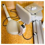 LL - Used Electric Stair Lift Chair with Rail and Accessories