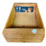 LL - Vintage Wooden Crate, German Beer Stein, Radio, and Metal Bell Lot