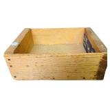 LL - Vintage Wooden Crate, German Beer Stein, Radio, and Metal Bell Lot