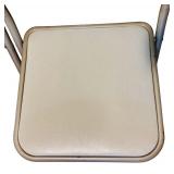 LL - Set of 4 Vintage Durham Metal Folding Chairs