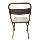 LL - Set of 4 Vintage Durham Metal Folding Chairs