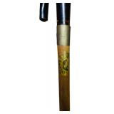 LL - Set of 3 Vintage Wooden Walking Canes with Carved and Ornate Handles