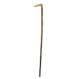 LL - Set of 3 Vintage Wooden Walking Canes with Carved and Ornate Handles