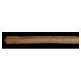 LL - Pair of 36-Inch Wooden Yardsticks with Woven Sleeve Cover