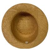 LL - Set of 4 Woven Straw and Crochet Wide Brim Sun Hats