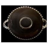 LL - Collection of Vintage Glass Serving Pieces and Bowls including Candlewick Platter