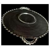 LL - Collection of Vintage Glass Serving Pieces and Bowls including Candlewick Platter