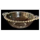 LL - Collection of Vintage Glass Serving Pieces and Bowls including Candlewick Platter