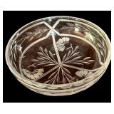 LL - Collection of Vintage Glass Serving Pieces and Bowls including Candlewick Platter