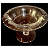 LL - Collection of Vintage Glass Serving Pieces and Bowls including Candlewick Platter