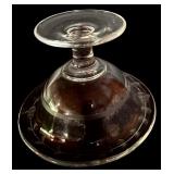 LL - Collection of Vintage Glass Serving Pieces and Bowls including Candlewick Platter