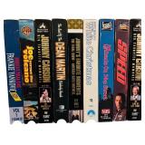LL - Toshiba M-447 VHS Player with Remote and Lot of 9 VHS Movies